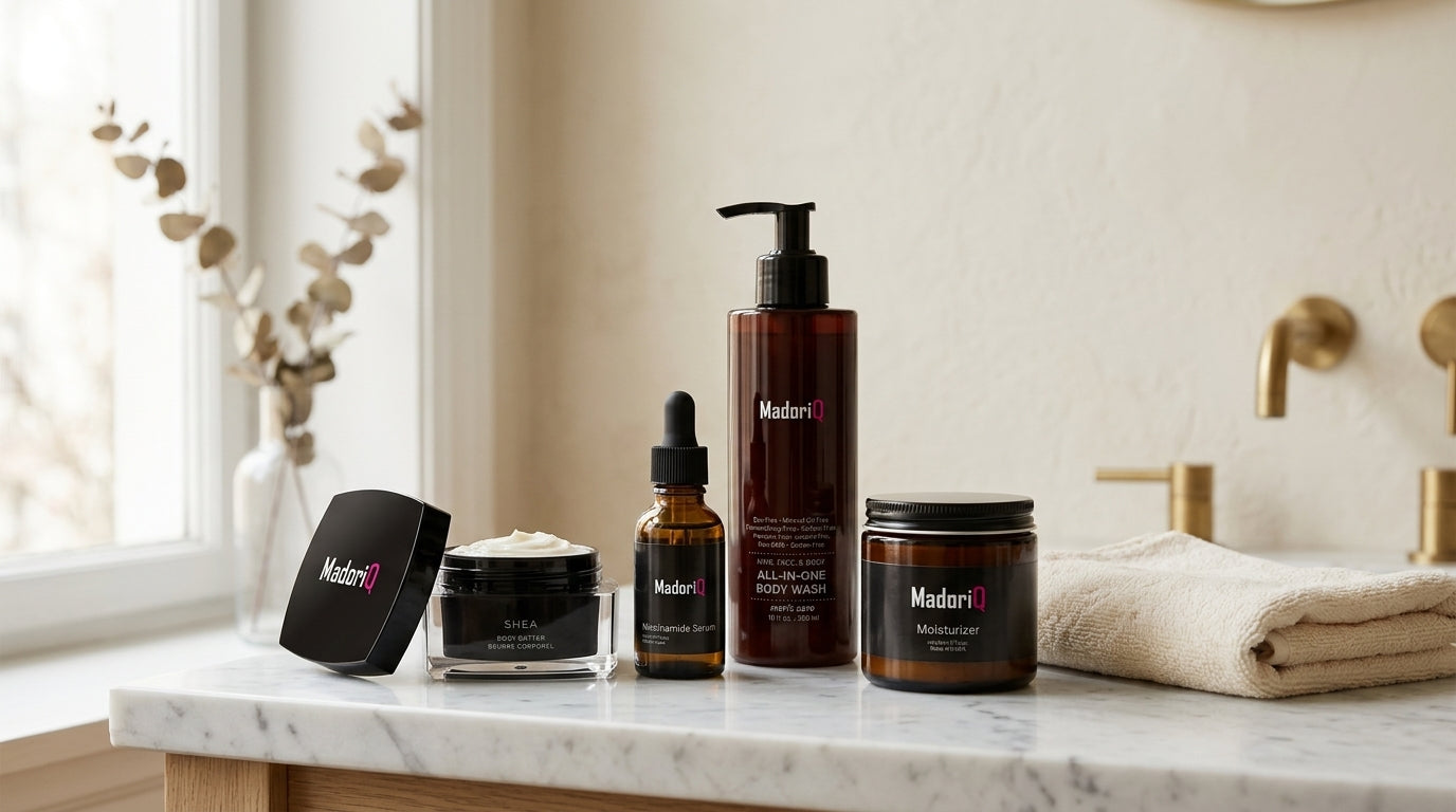 Madoriq body care routine